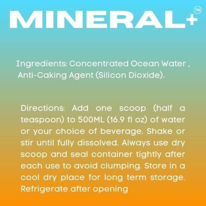 Mineral+ Rapid Electrolytes  - Single